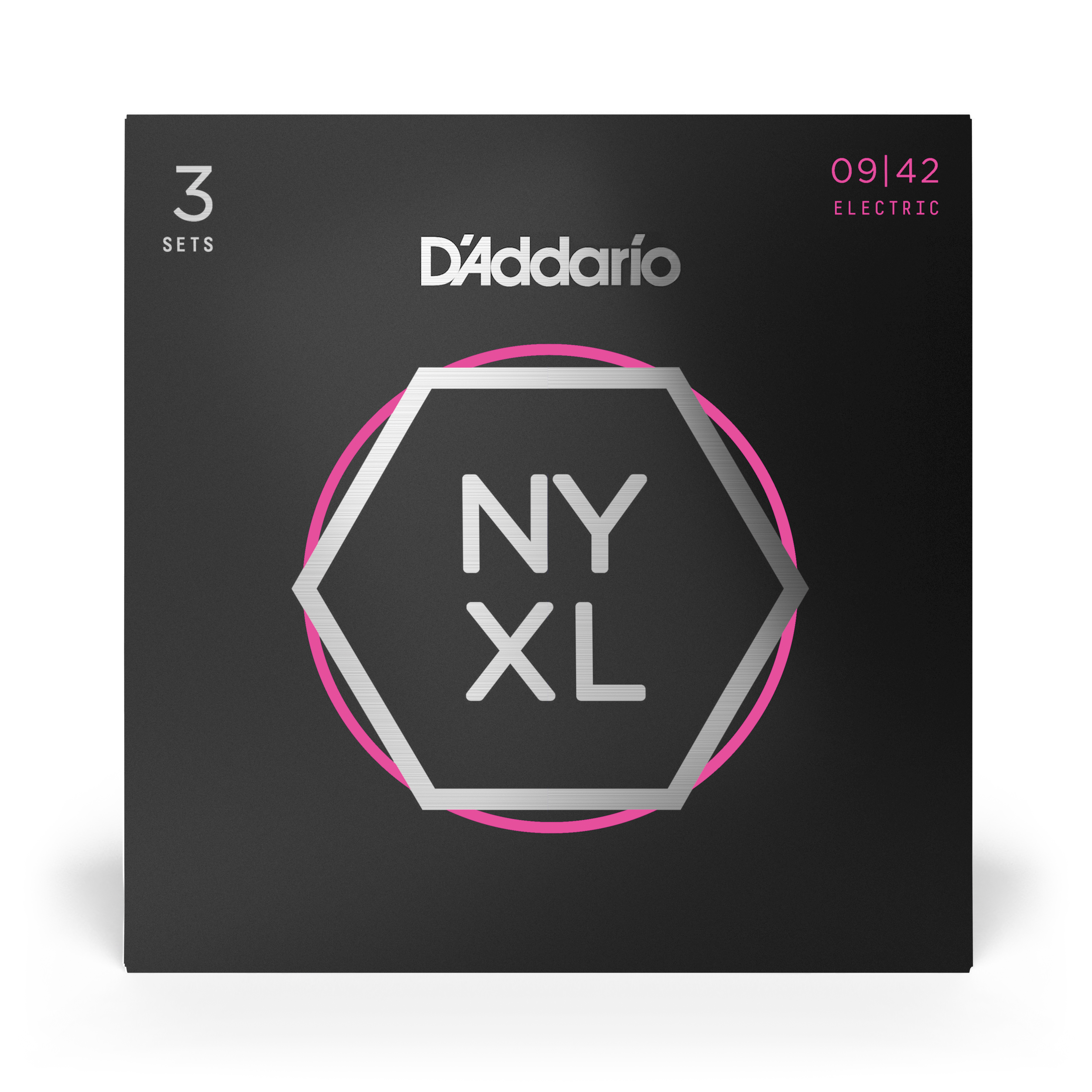 Anderes Coverbild D'Addario NYXL0942-3P Nickel Wound Electric Guitar Strings, Super Light, 9-42, 3 Sets