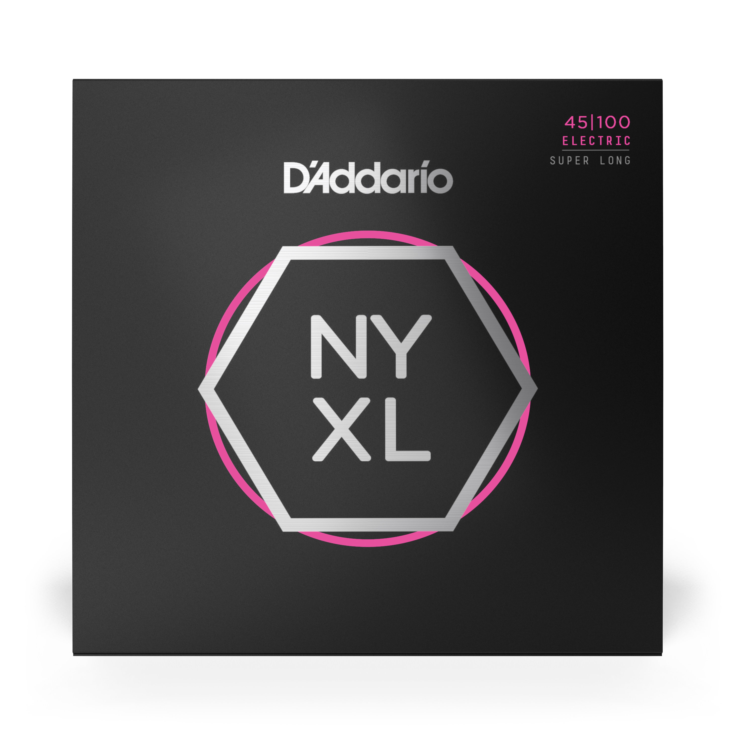 Anderes Coverbild D'Addario NYXL45100SL mit vernickeltem Draht umsponnene Saiten für Bassgitarren, normale leichte Spannung, 45-100, Übergröße