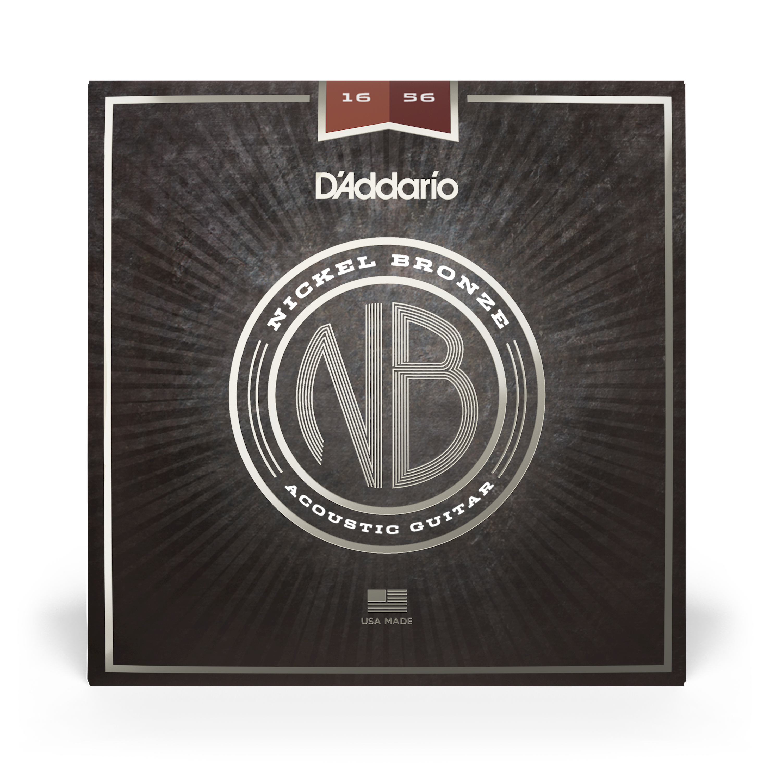 Anderes Coverbild D'Addario NB1656 Nickelbronzesaiten für akustische Resonatorgitarren, 16-56