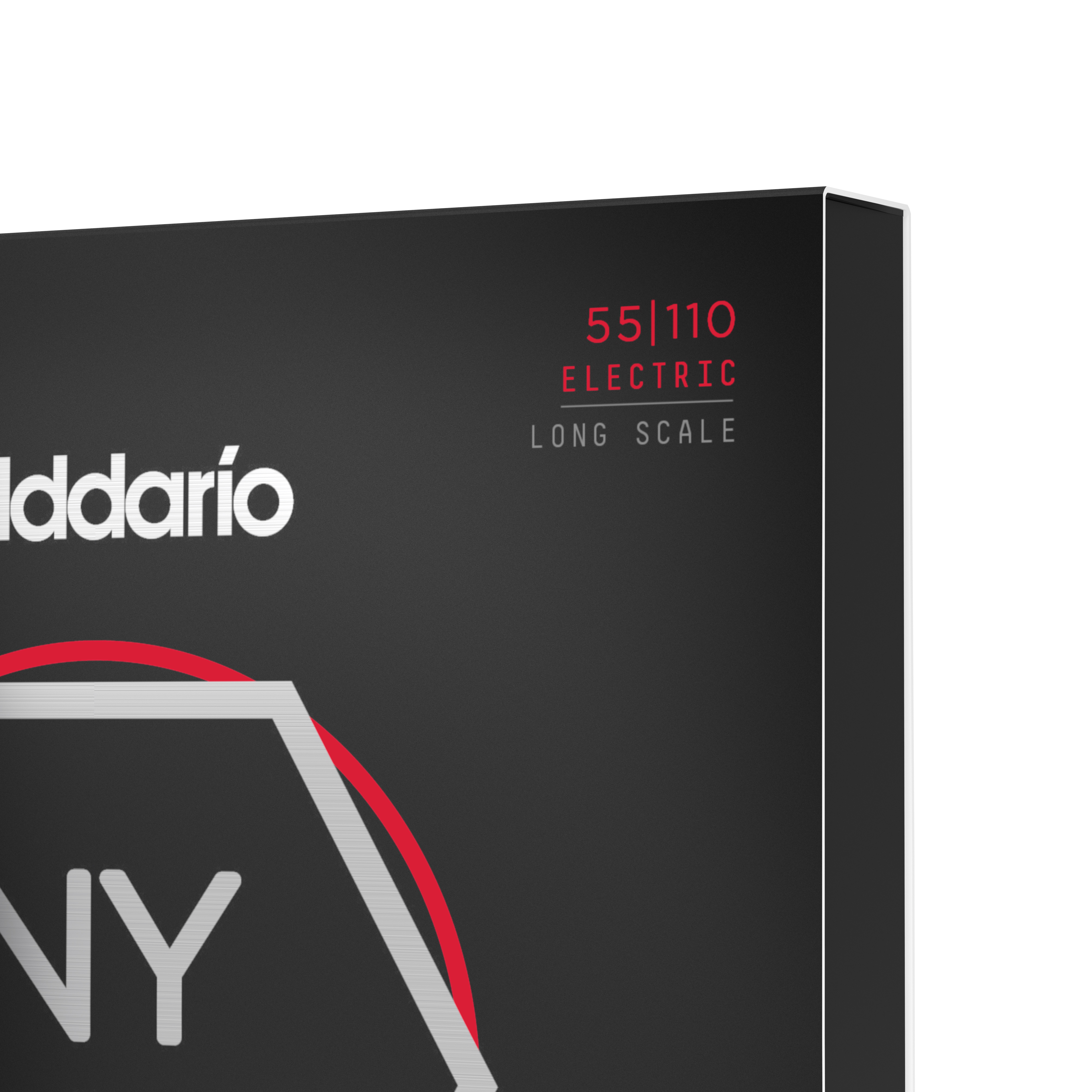 Anderes Coverbild D'Addario NYXL55110 mit vernickeltem Draht umsponnene Saiten für Bassgitarren, hohe Spannung, 55-110, volle Größe