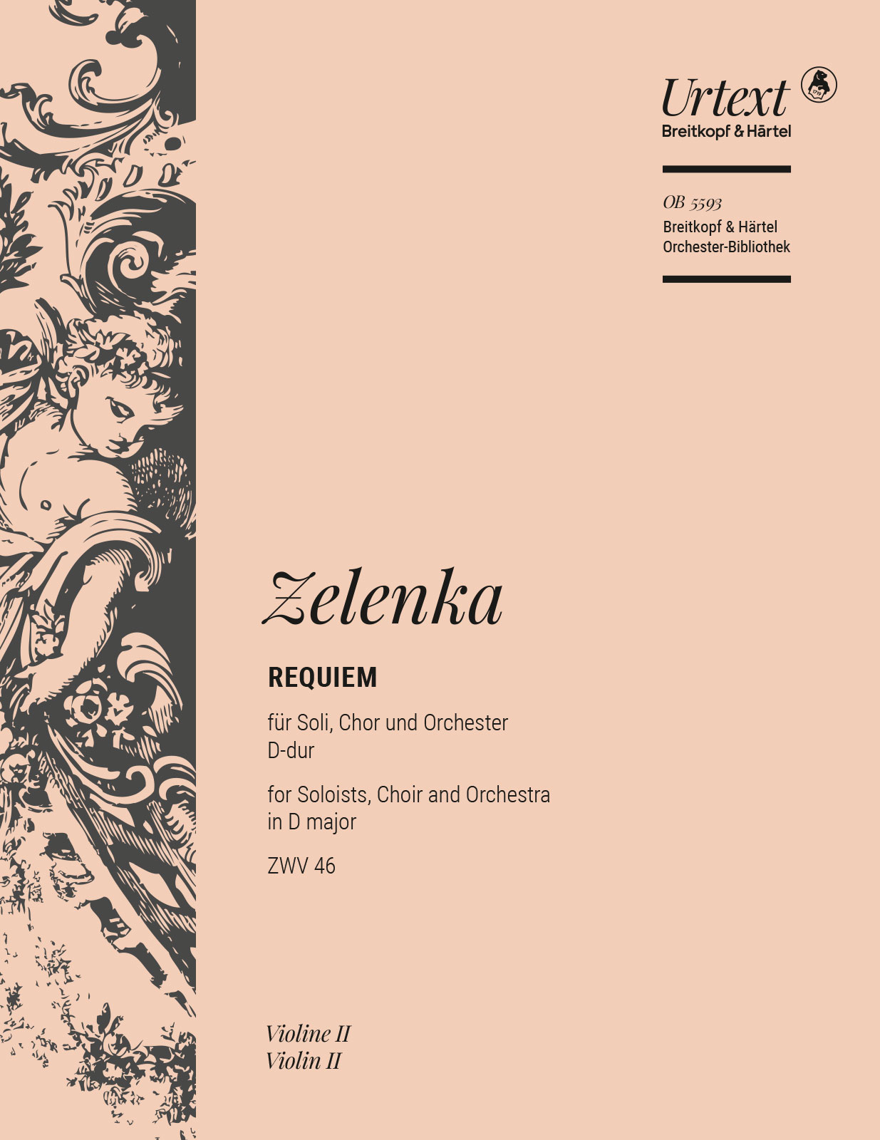 Vorderes Coverbild Requiem D-Dur ZWV 46