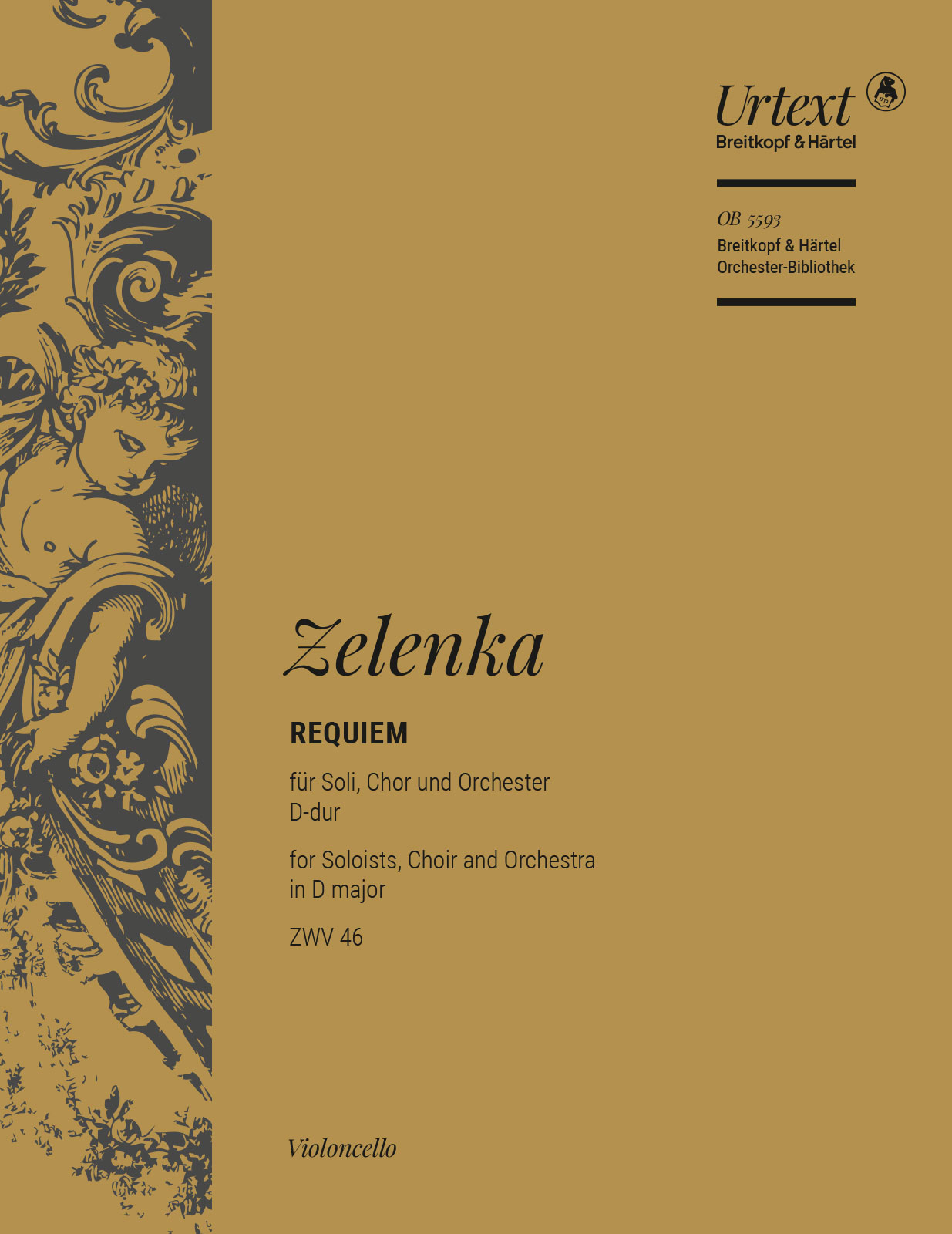 Vorderes Coverbild Requiem D-Dur ZWV 46