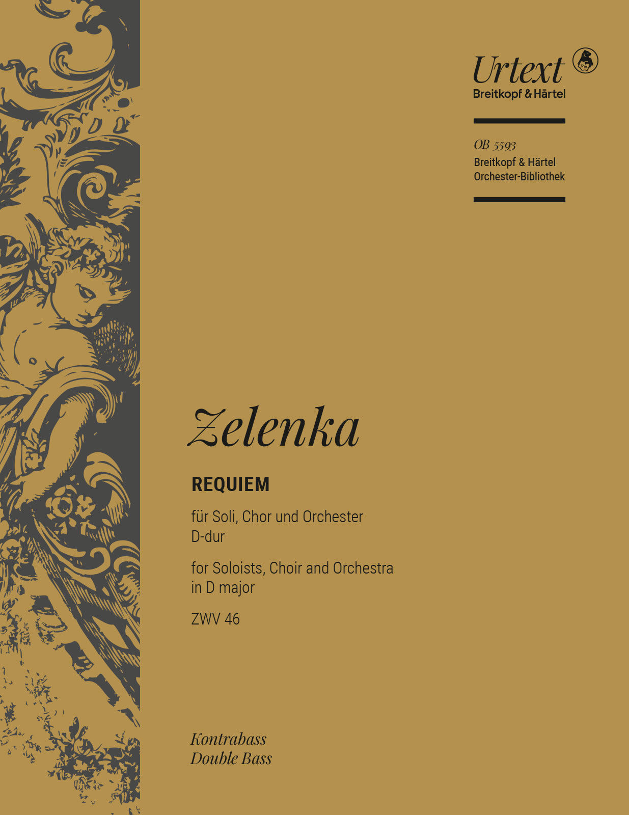 Vorderes Coverbild Requiem D-Dur ZWV 46