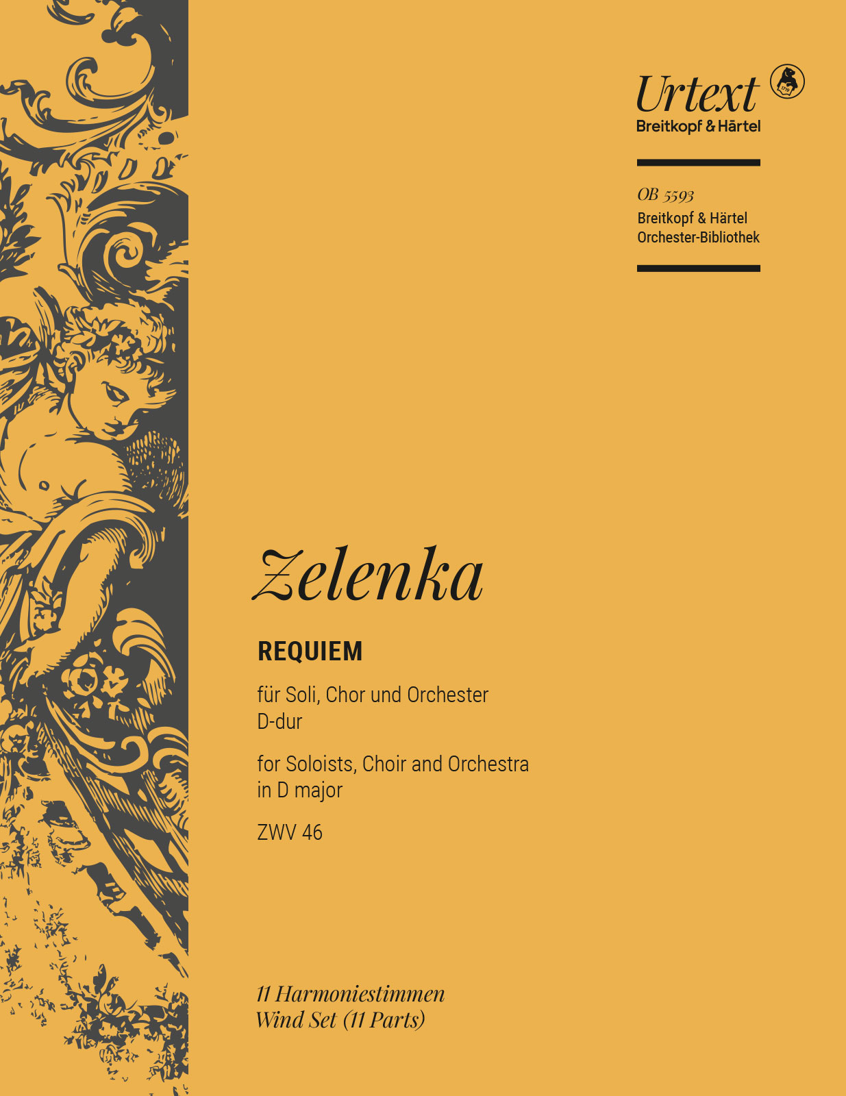 Vorderes Coverbild Requiem D-Dur ZWV 46