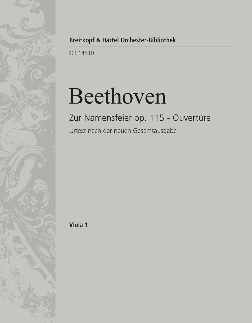 Vorderes Coverbild Namensfeier. Ouvertüre op. 115