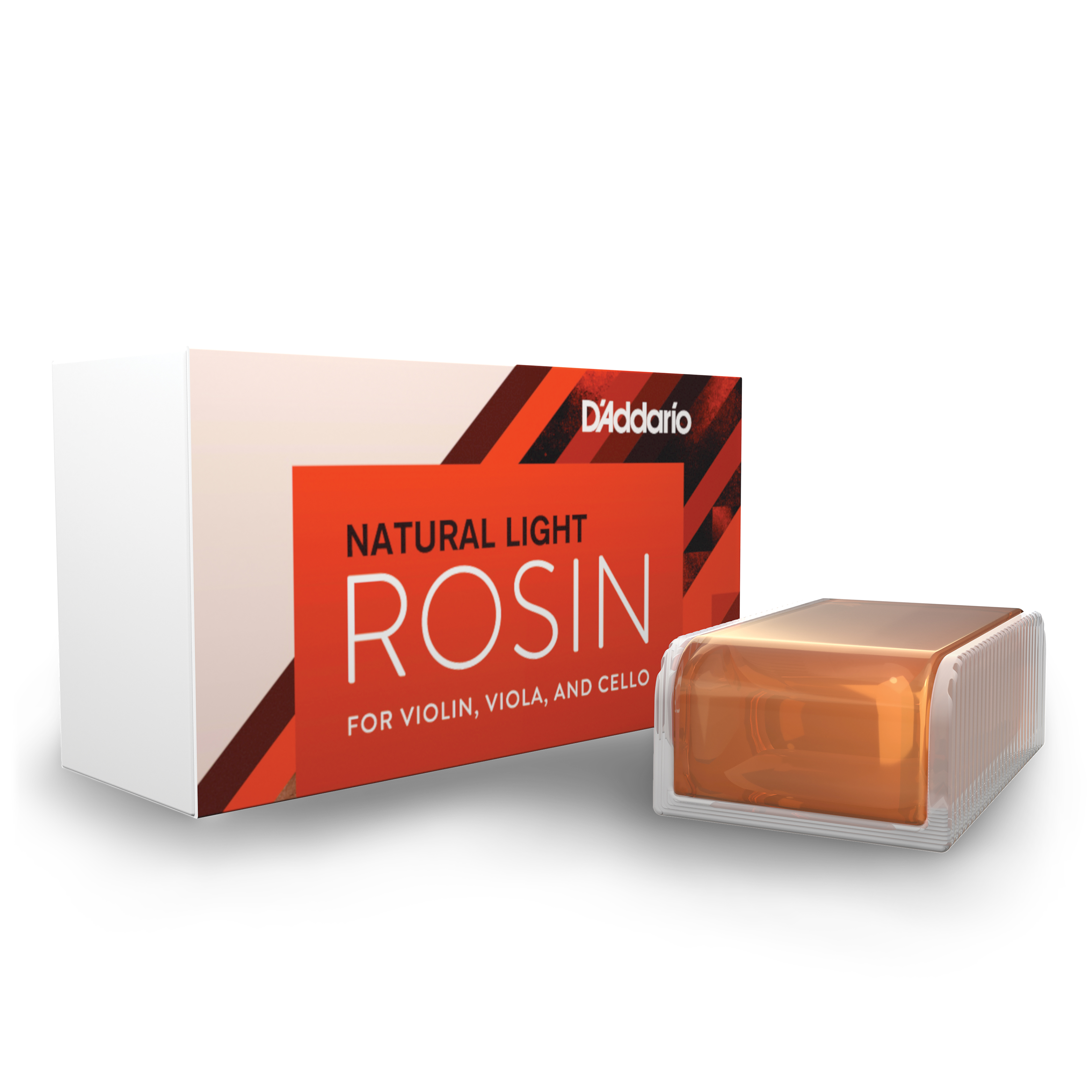 Vorderes Coverbild D’ Addario Natural Rosin– helles Kolophonium, 12er-Vorteilspackung