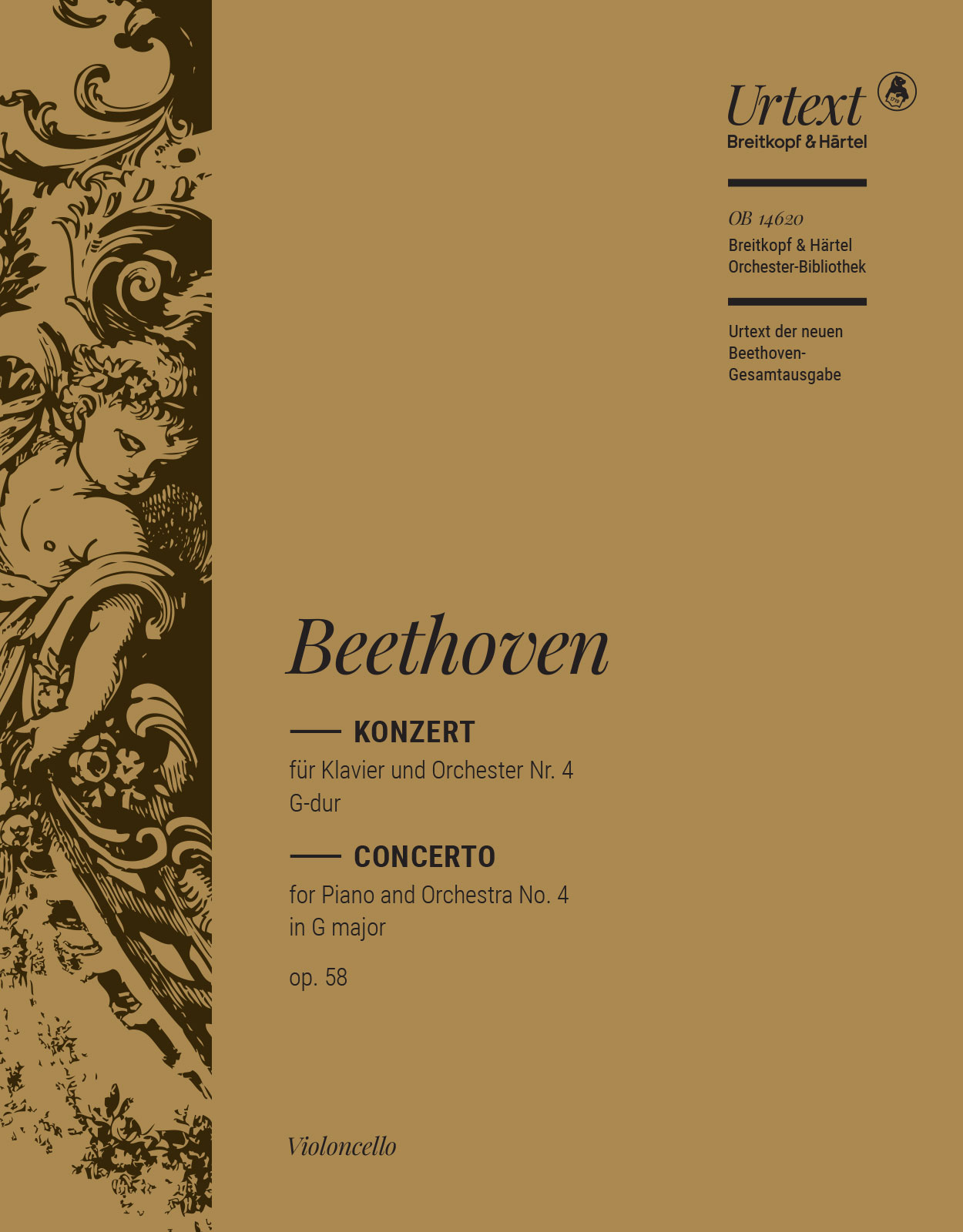 Vorderes Coverbild Konzert für Klavier und Orchester Nr. 4 G-Dur op. 58