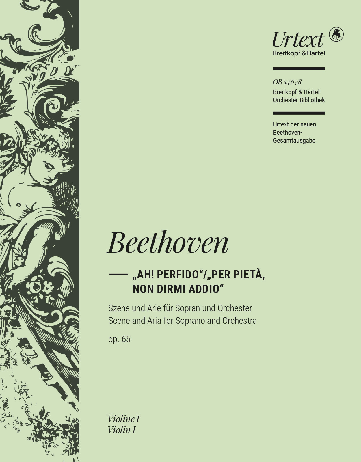 Vorderes Coverbild „Ah! Perfido“ / „Per pietà, non dirmi addio“ op. 65