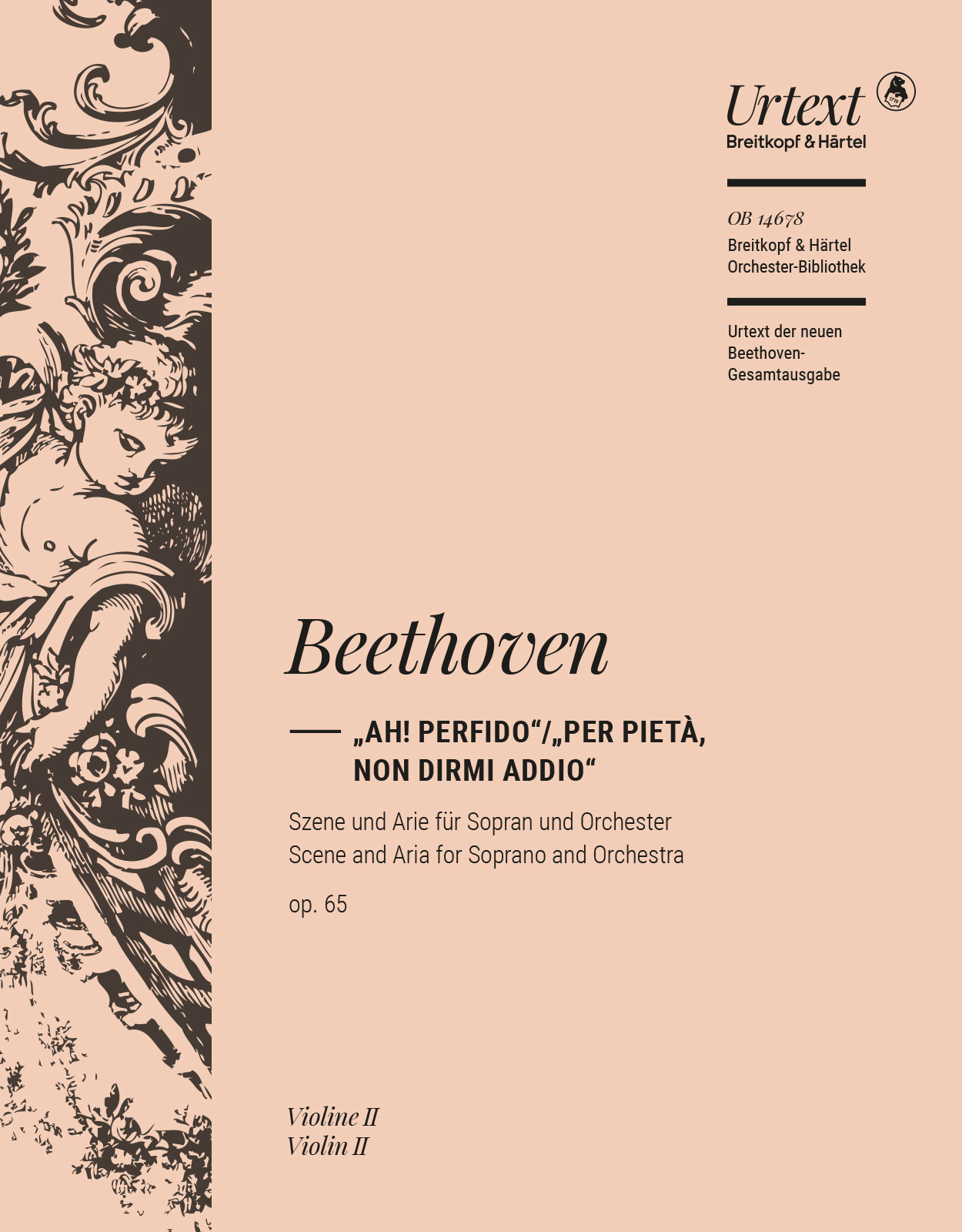Vorderes Coverbild „Ah! Perfido“ / „Per pietà, non dirmi addio“ op. 65