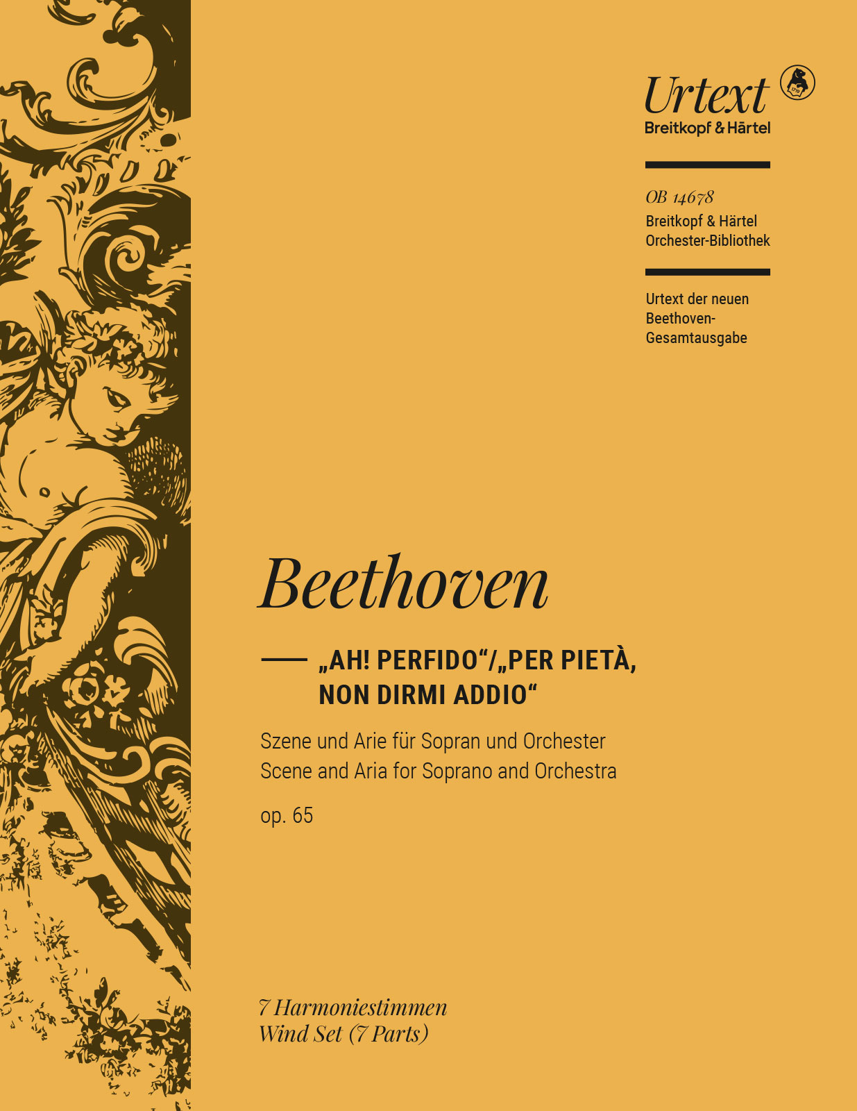 Vorderes Coverbild „Ah! Perfido“ / „Per pietà, non dirmi addio“ op. 65