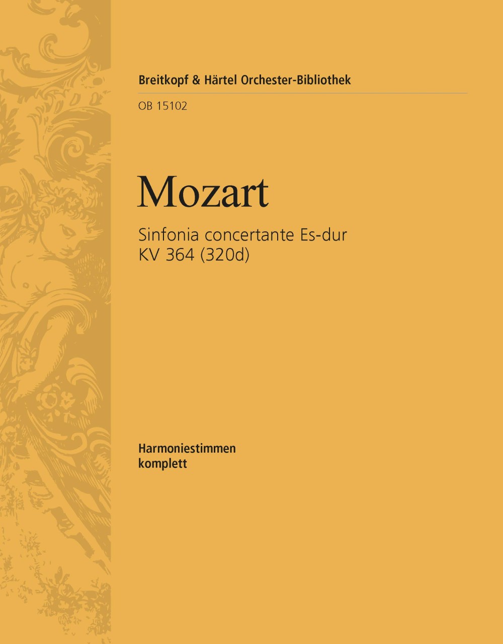 Vorderes Coverbild Sinfonia Concertante Es-dur KV 364 (320d)