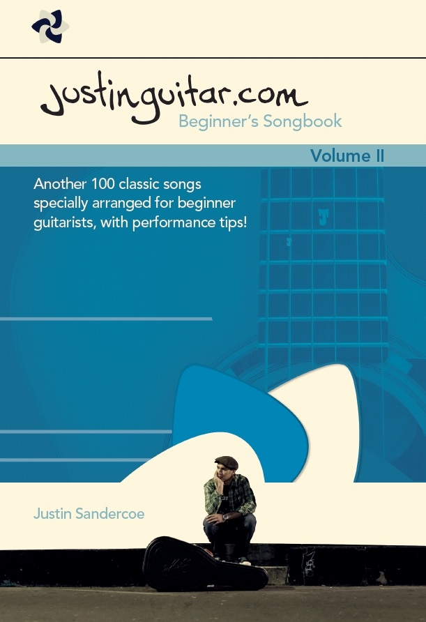 Vorderes Coverbild Justinguitar.com Beginner's Songbook 2