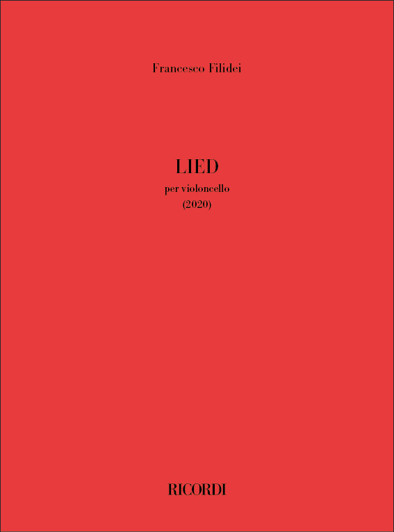 Vorderes Coverbild Lied