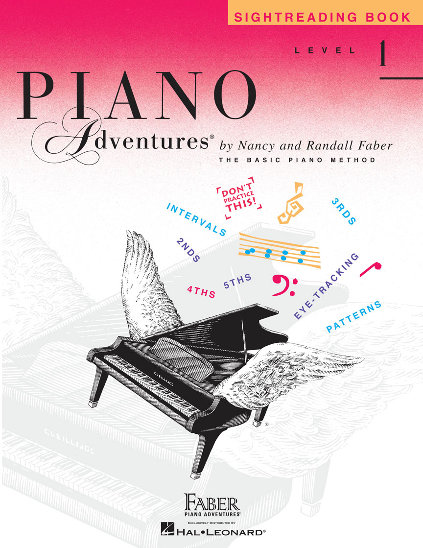Vorderes Coverbild Piano Adventures Level 1 - Sightreading Book