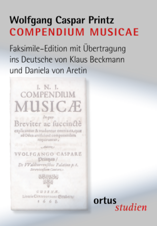 Vorderes Coverbild COMPENDIUM MUSICAE (Guben, 1668)