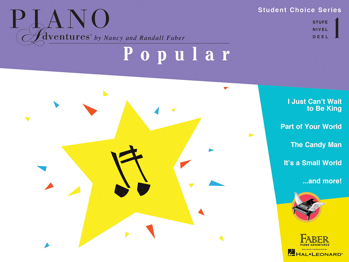 Vorderes Coverbild Piano Adventures Stufe 1 - Popular