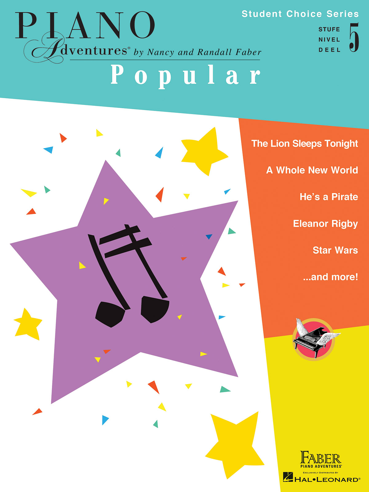 Vorderes Coverbild Piano Adventures Stufe 5 - Popular