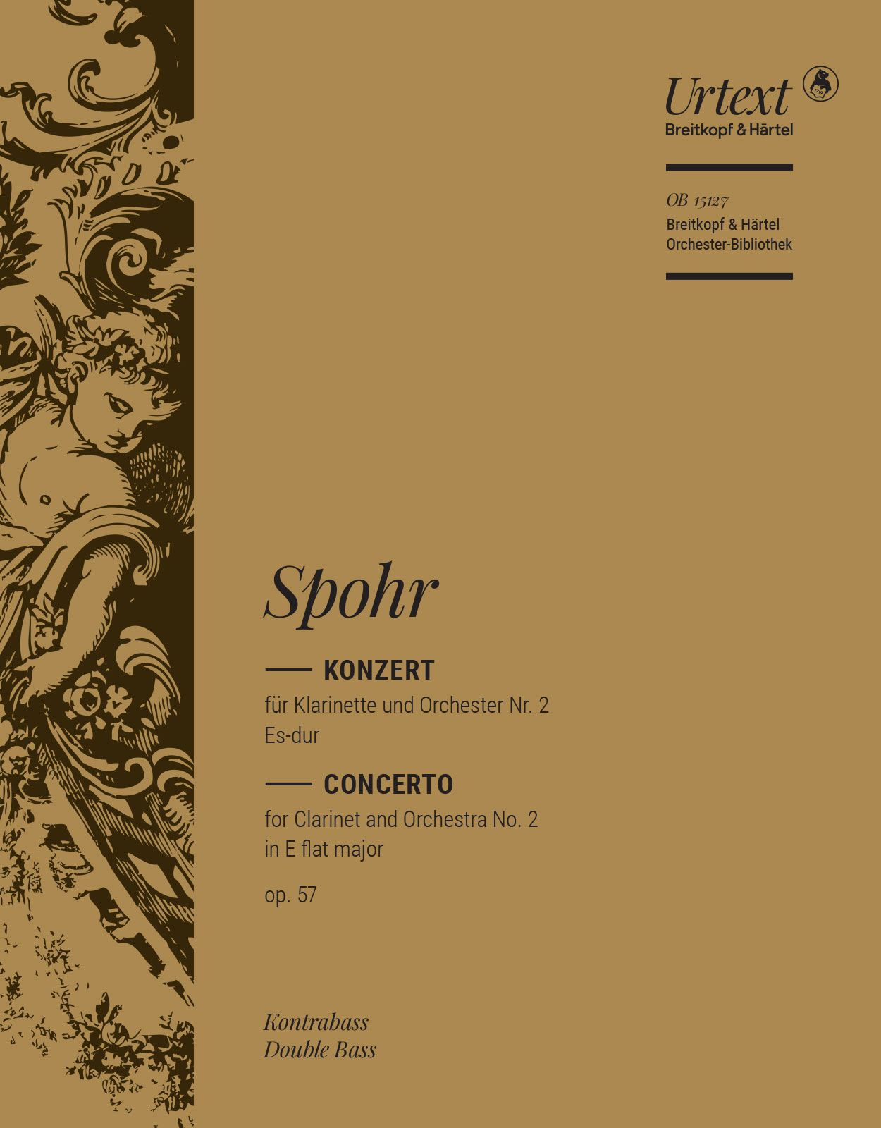 Vorderes Coverbild Klarinettenkonzert Nr. 2 Es-dur op. 57