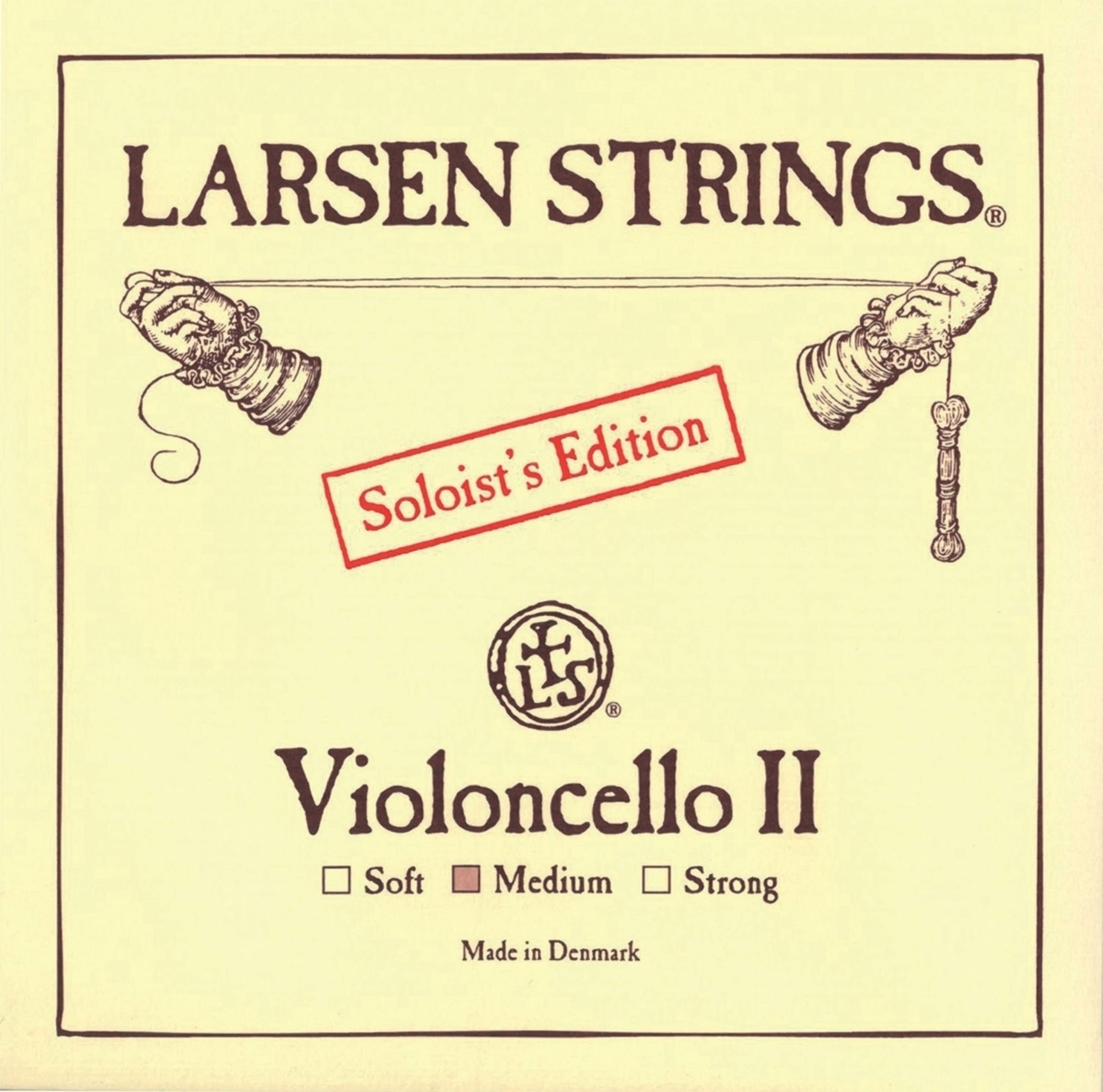 Vorderes Coverbild Larsen Cello Soloist D - Medium