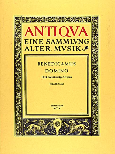 Vorderes Coverbild Benedicamus Domino 