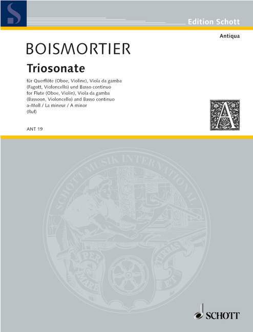 Vorderes Coverbild Triosonate a-Moll op. 37/5 