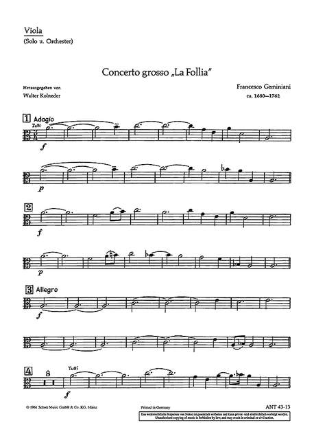Vorderes Coverbild Concerto grosso 