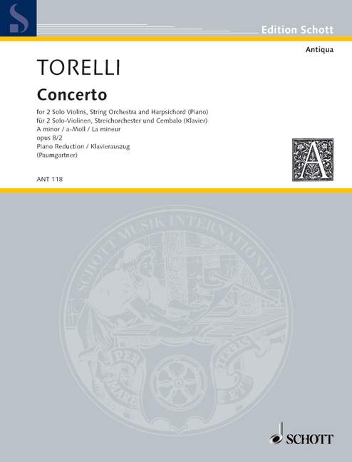 Vorderes Coverbild Concerto op. 8/2 
