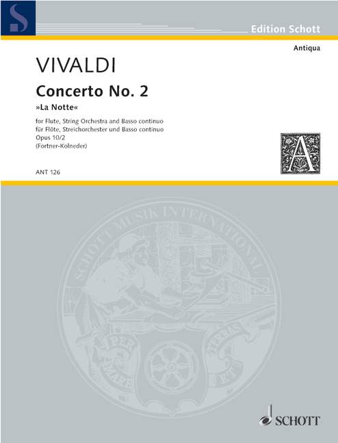 Vorderes Coverbild Concerto Nr. 2 g-Moll op. 10/2 RV 439/PV 342 