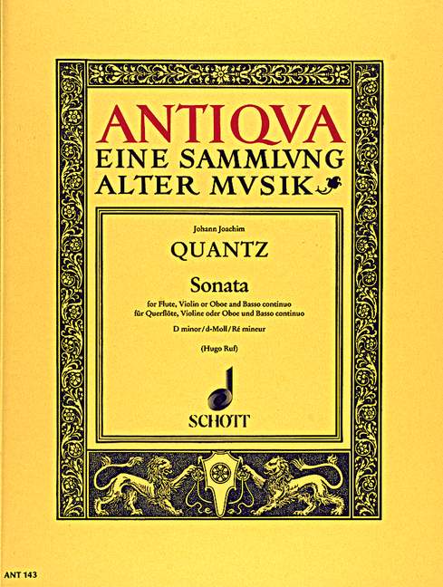 Vorderes Coverbild Sonata d-Moll 