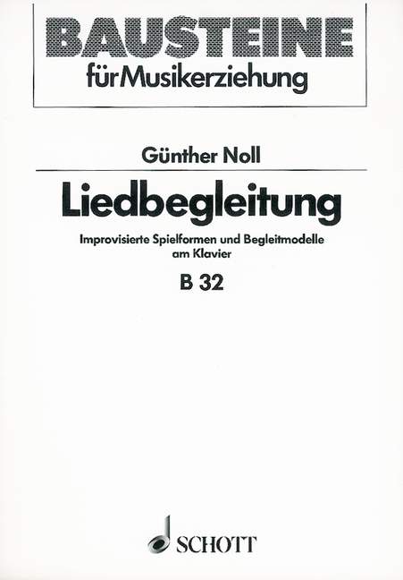 Vorderes Coverbild Liedbegleitung 