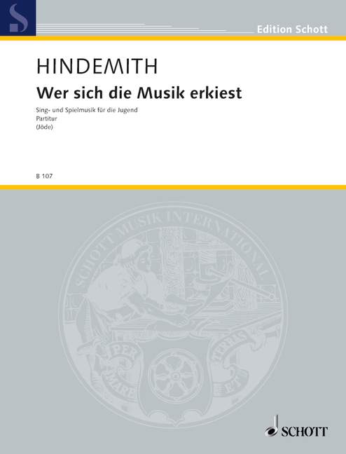 Vorderes Coverbild Wer sich die Musik erkiest 