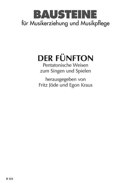 Vorderes Coverbild Der Fünfton 