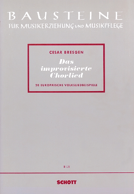 Vorderes Coverbild Das improvisierte Chorlied 