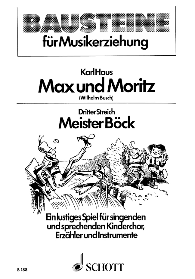 Vorderes Coverbild Max und Moritz 