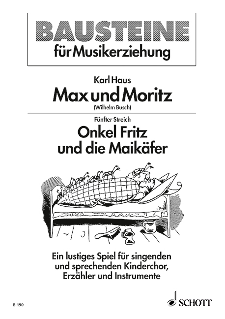 Vorderes Coverbild Max und Moritz 