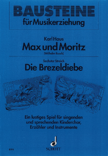 Vorderes Coverbild Max und Moritz 