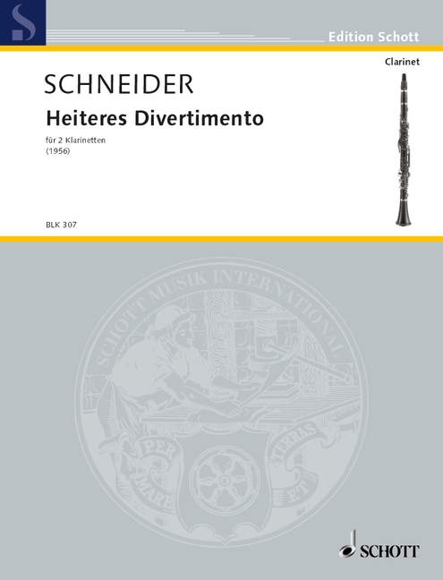 Vorderes Coverbild Heiteres Divertimento 