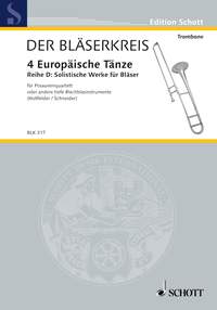 Vorderes Coverbild 4 Europäische Tänze 