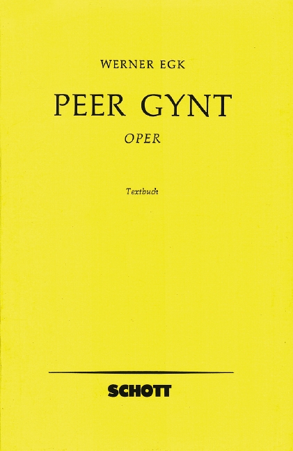 Vorderes Coverbild Peer Gynt 