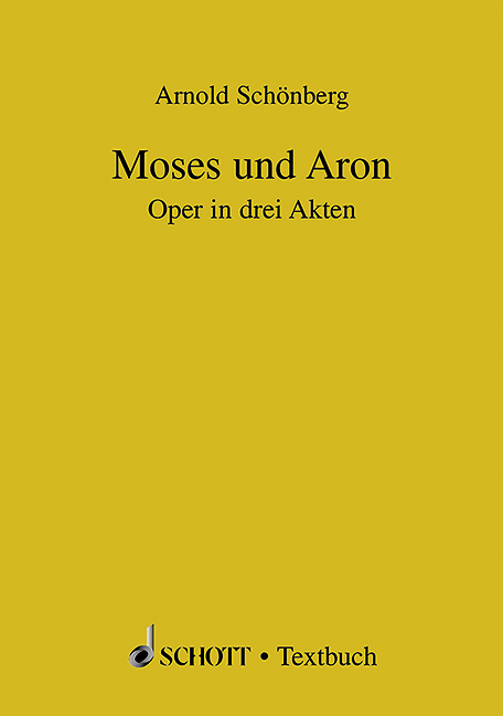 Vorderes Coverbild Moses und Aron 