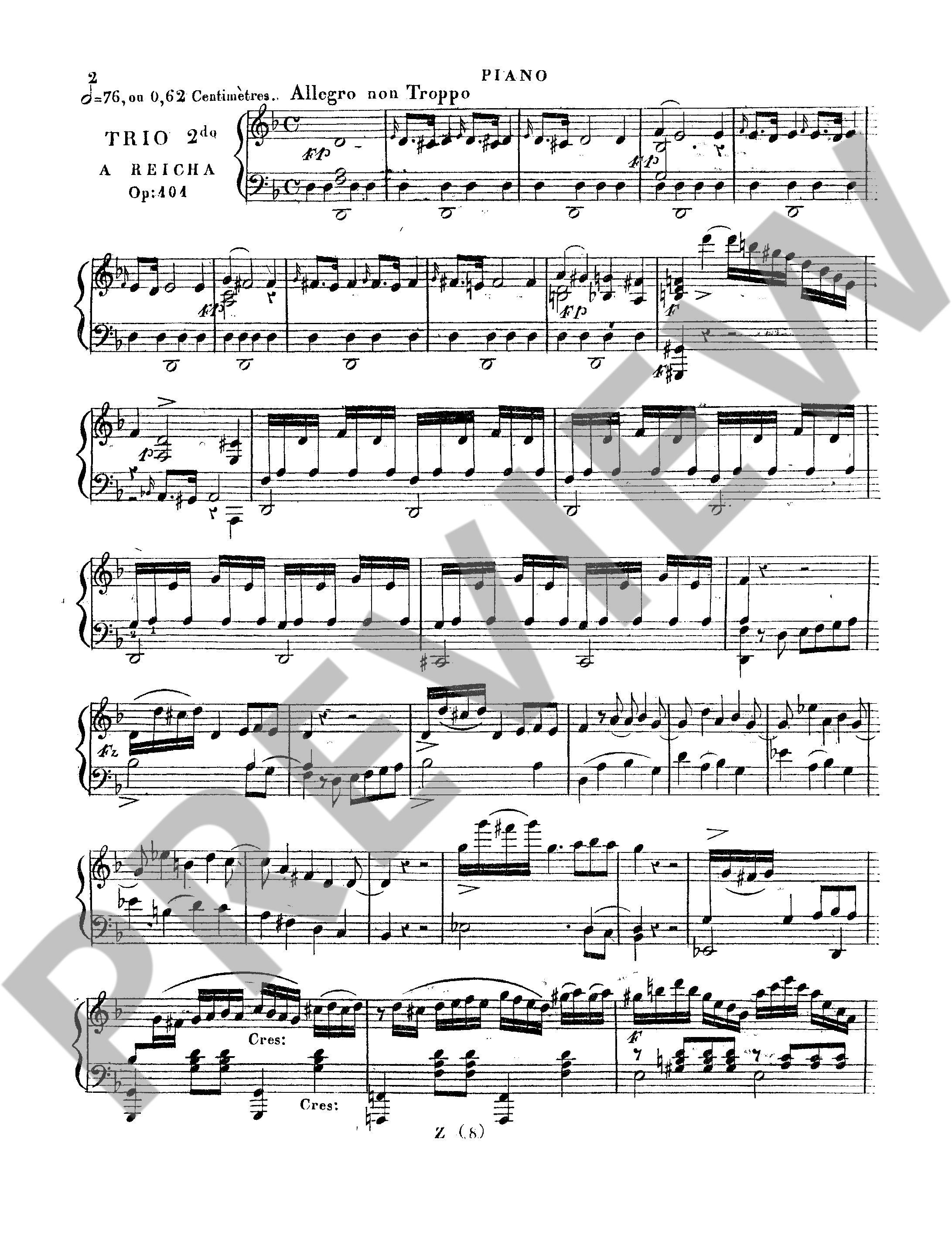 Anderes Coverbild Six Grands Trios Concertants op. 101/2 