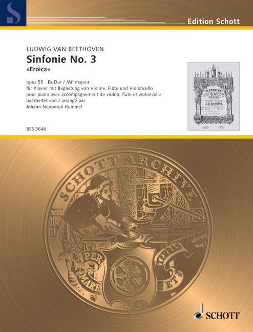 Vorderes Coverbild Sinfonie Nr. 3 "Eroica" op. 55 