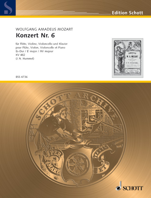 Anderes Coverbild Konzert Nr. 6 Es-Dur KV 482 
