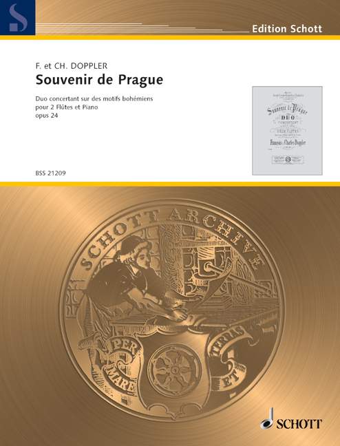 Vorderes Coverbild Souvenir de Prague op. 24 