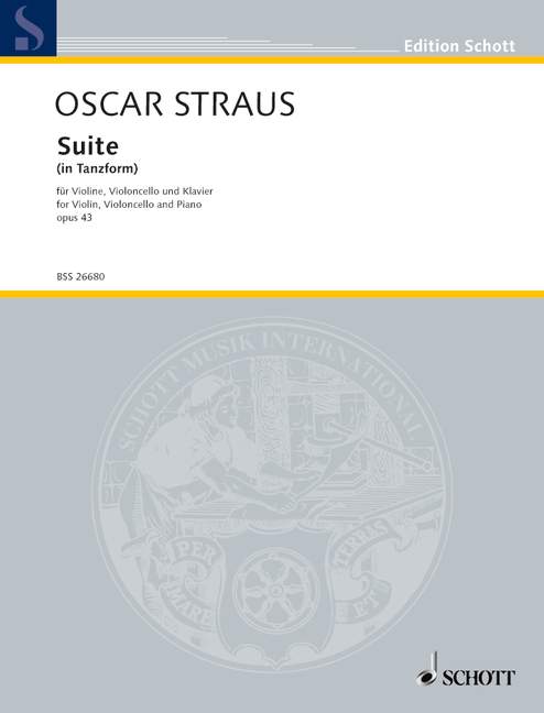 Vorderes Coverbild Suite in Tanzform op. 43 
