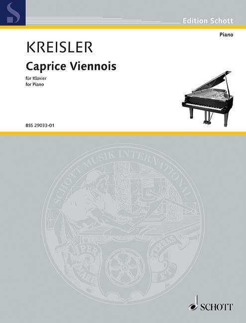 Vorderes Coverbild Caprice Viennois op. 2 Nr. 2