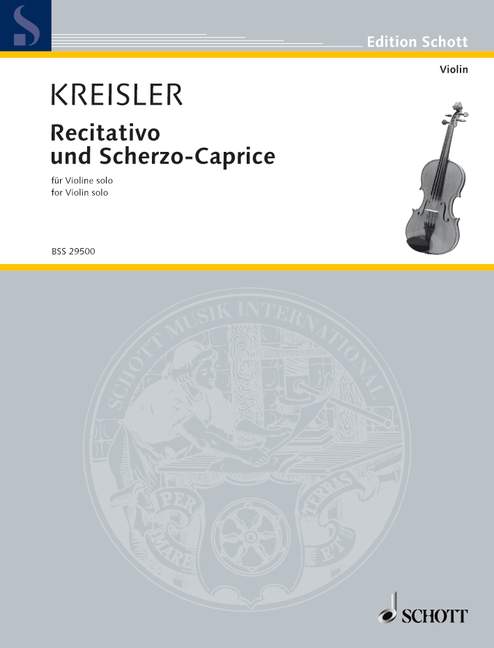 Vorderes Coverbild Recitativo und Scherzo-Caprice op. 6 Nr. 4