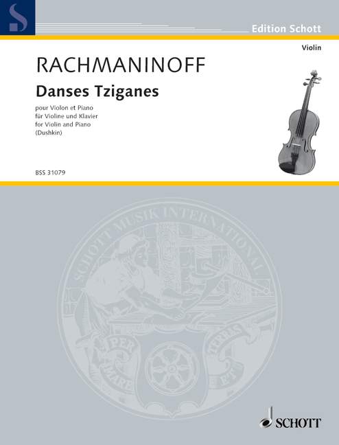 Vorderes Coverbild Danses Tziganes Nr. 2