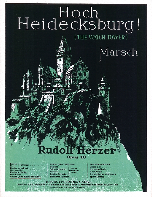 Vorderes Coverbild Hoch Heidecksburg op. 10 