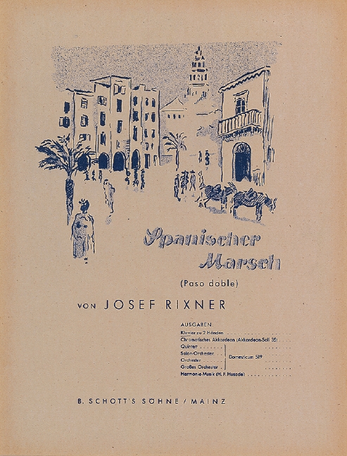 Vorderes Coverbild Spanischer Marsch 